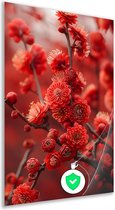 Bloemen poster - Plant poster - Posters Takken - Wanddecoratie klassiek - Poster slaapkamer - Kunst aan de muur poster 60x90 cm