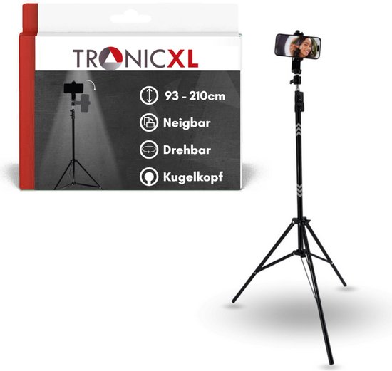 JEBUTU S202 Lichtstatief Aluminium 81-200cm, Portable Omkeerbaar Lampstatief Camera Verlichtingsstatief, 1/4 Schroef Lichtstatief voor Studio, Videografie, Ring Licht, Flitslicht, Softbox