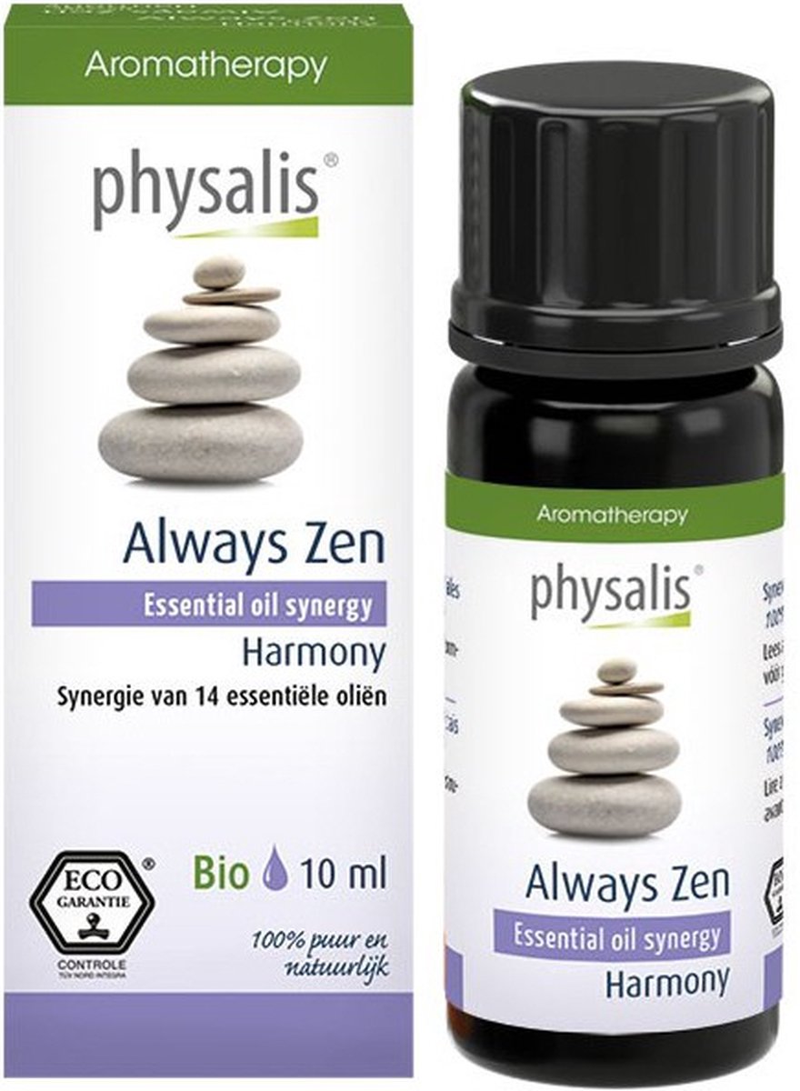 Goedkoopste Physalis Olie Aromatherapy Synergie Always Zen