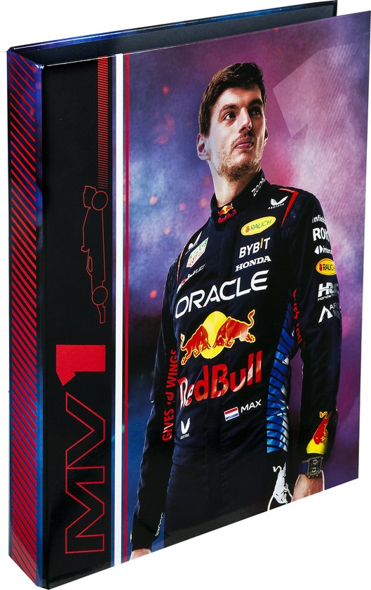 Undercover - Max Verstappen A4 Multomap - Papier - Multicolor -