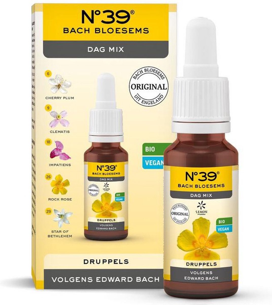 Goedkoopste Bach Bloesem Bach bloesem druppels nr. 39 bio 20 Milliliter