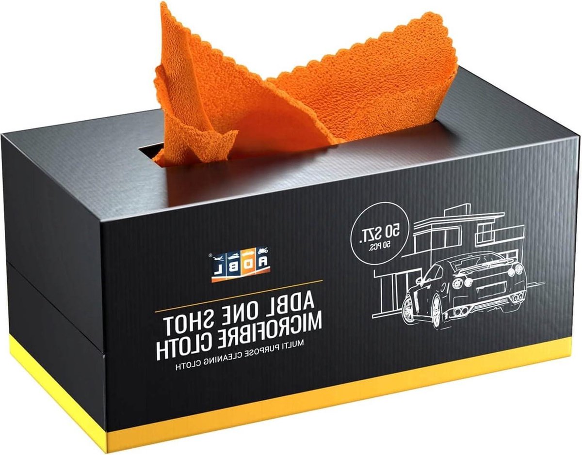 Goedkoopste One Shot Microfiber Cloth 30 x 30 cm 200 GSM - Pack of 50 Pieces - Microfiber Cleaner