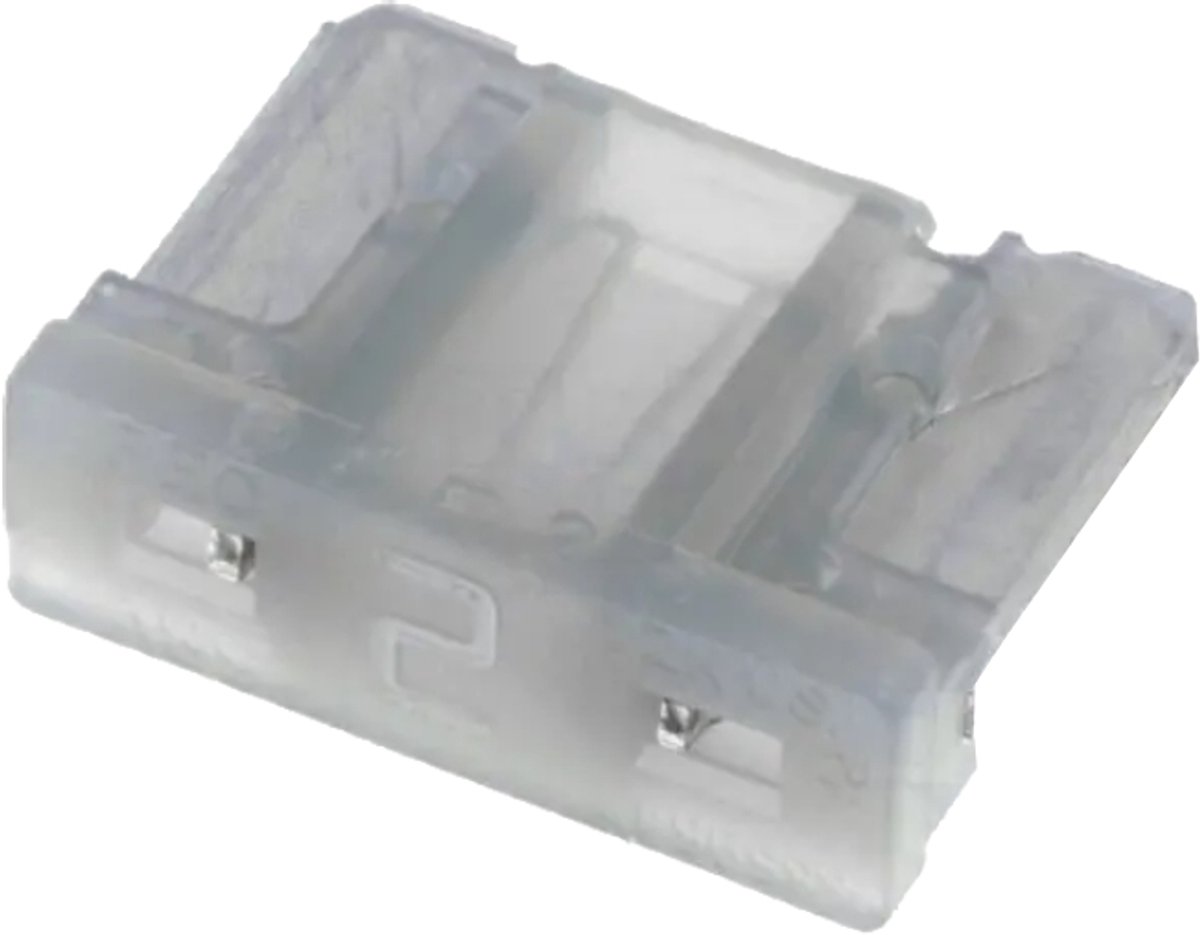 Mini Autozekering - 2 Ampere - Grijs - Low profile - 10 stuks