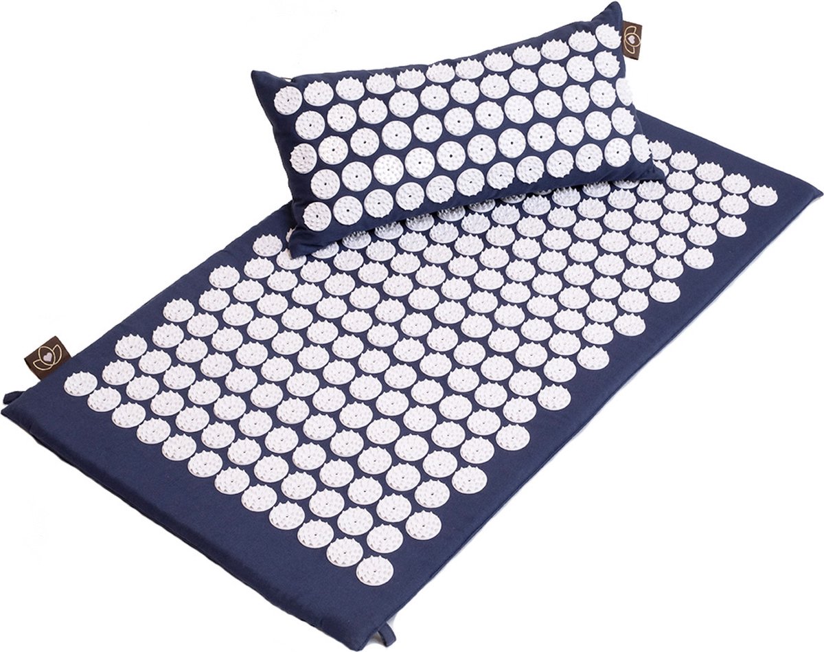 Goedkoopste Set spijkermat en spijkerkussen indigo - Lotus