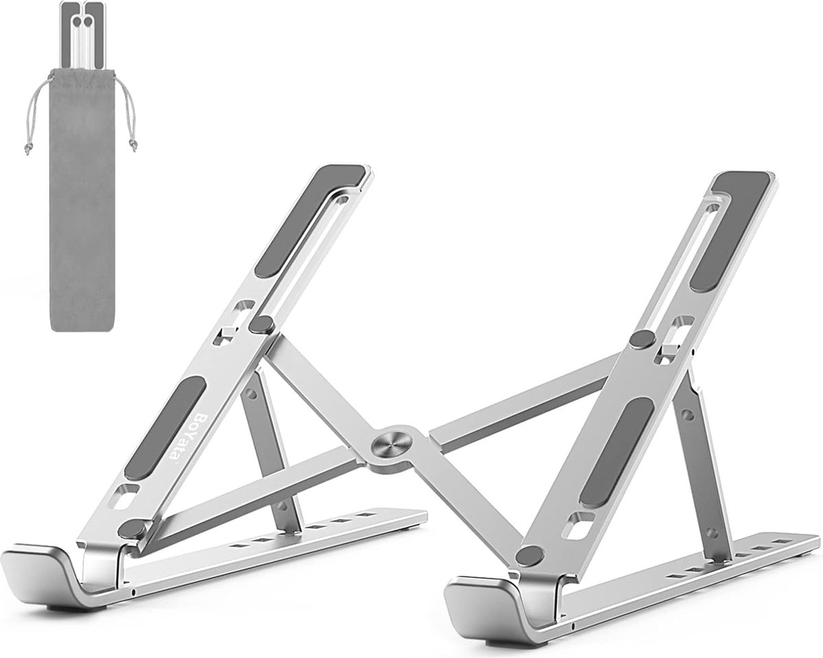 Laptop verhoger - Laptopverhoger - Stabiel - Staand Werken - Ergonomisch - Laptop Verhoger Bureau - Must have voor uw laptop!