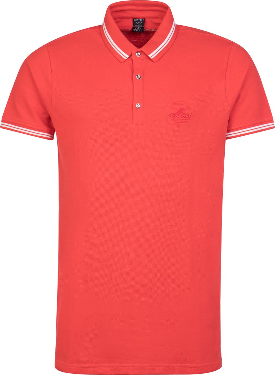 Protest Polo Shirt TED Heren Rood