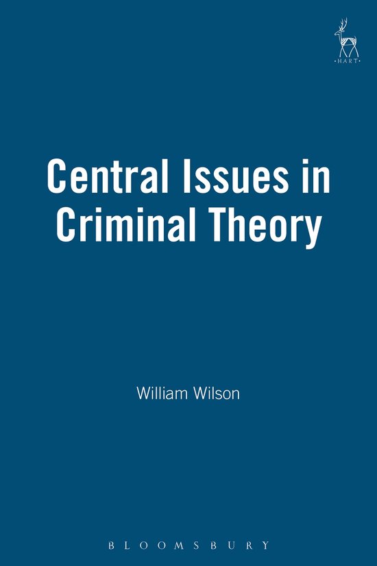 Central Issues in Criminal Theory - cover