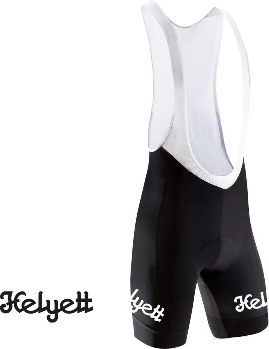 Retro Wielerbroek Saint-Raphaël Helyett - REDTED - ZWART - 4XL