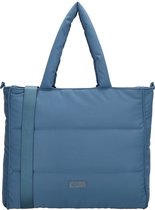 FOKH Grote Puffer Tote Bag, Trendy Luxe Chic Gewatteerde Katoen Gewatteerde Designer Handtassen Vrouwen, Winter Zachte Puffer Schoudertas Nylon Down Kussen Tas Dames Handtassen & Shopper Bag, Bruin