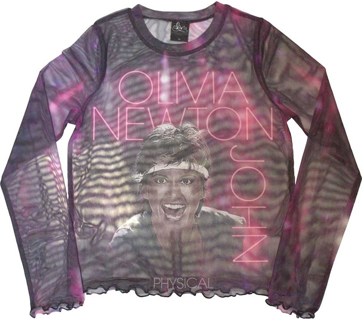 Olivia NewtonJohn - Physical Longsleeve top - S - Paars