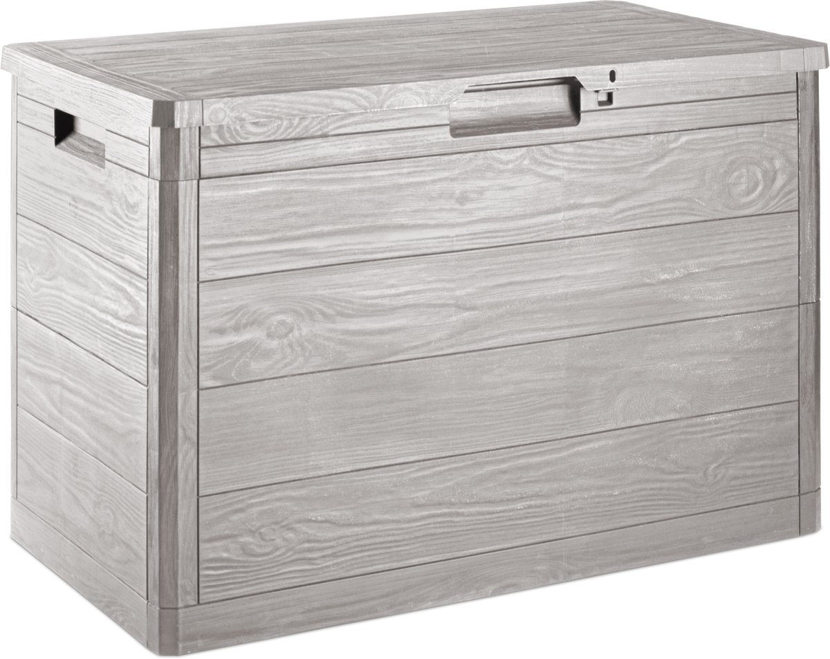 Bol.com Toomax Woody's opbergbox - 160 liter - grijs aanbieding