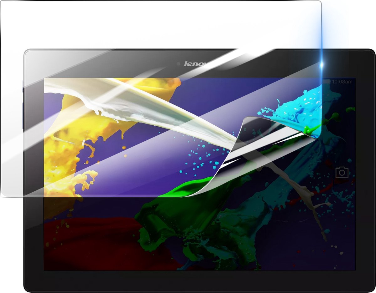 3mk, Geschikt voor Lenovo Tab 2 A10-30, Schokbestendige Hydrogel Screenprotector, Transparant