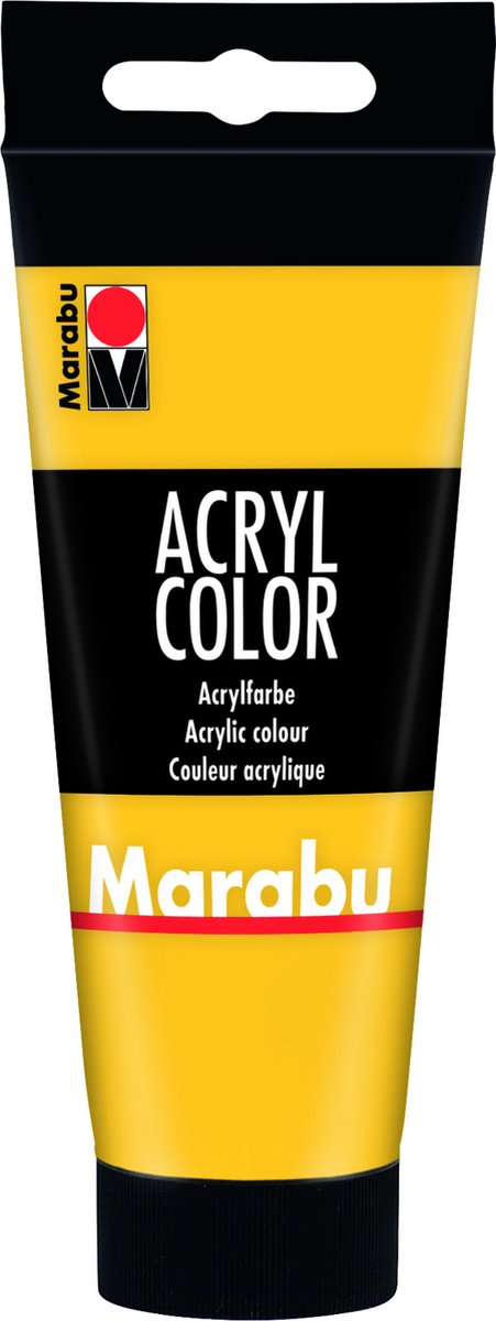 Acrylcolor 100 ML - Midden geel