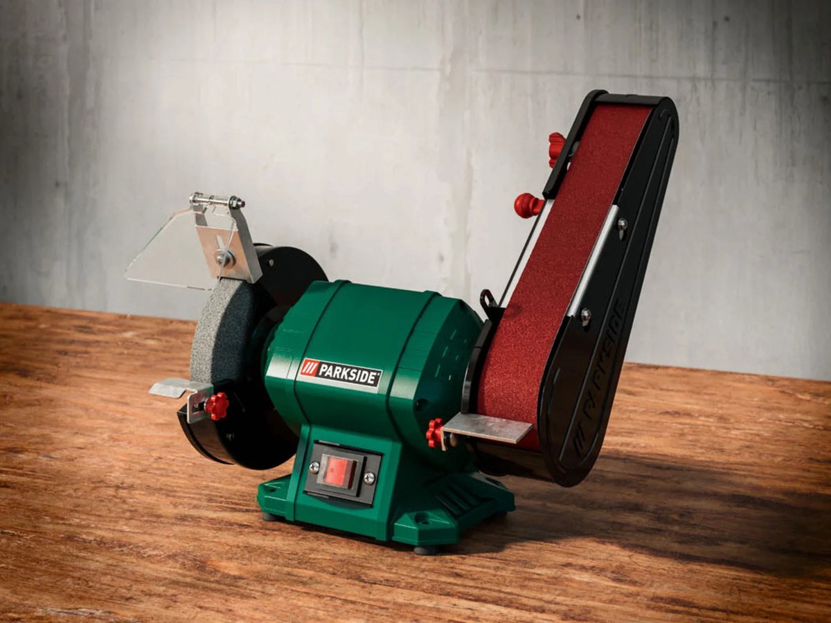 PARKSIDE Staande Slijp en Bandschuurmachine 240 W – foto 6