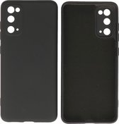 Coque Fashion Phone - Coque arrière - Coque arrière - Convient pour Samsung Galaxy S20 - Zwart