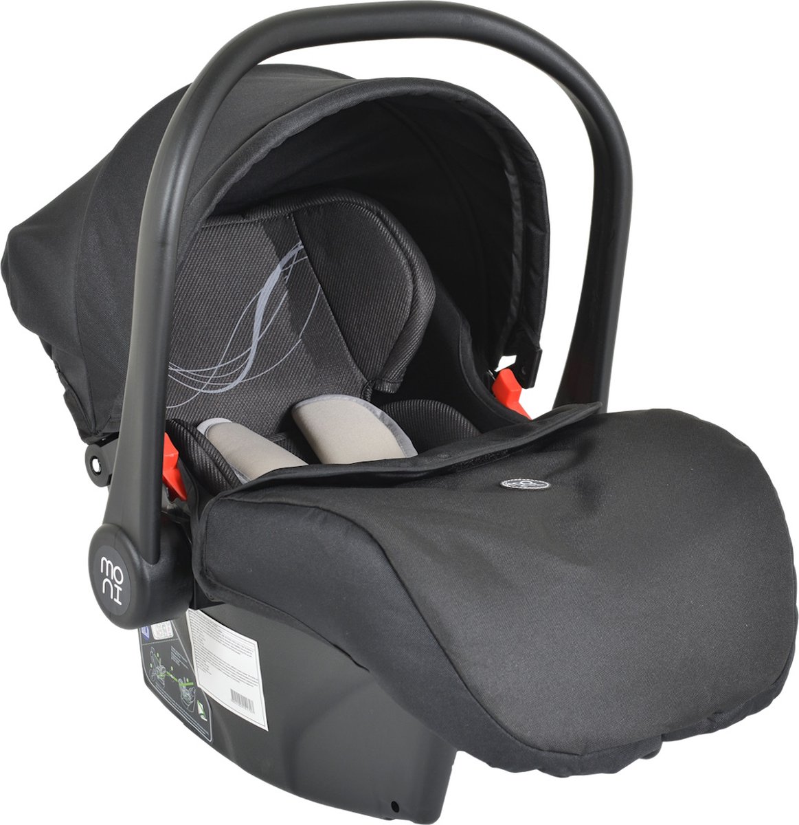 Moni Multi Black 40-87 cm i-Size Autostoel
