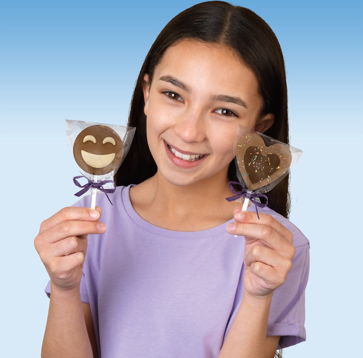 Megableu Chocolade Lolly Maker - Creatief Speelgoed met Chocolade - Maak Je Eigen Chocolade Lolly's - Knutselset voor Kinderen - Vanaf 6 Jaar - Origineel Cadeau — afbeelding 6