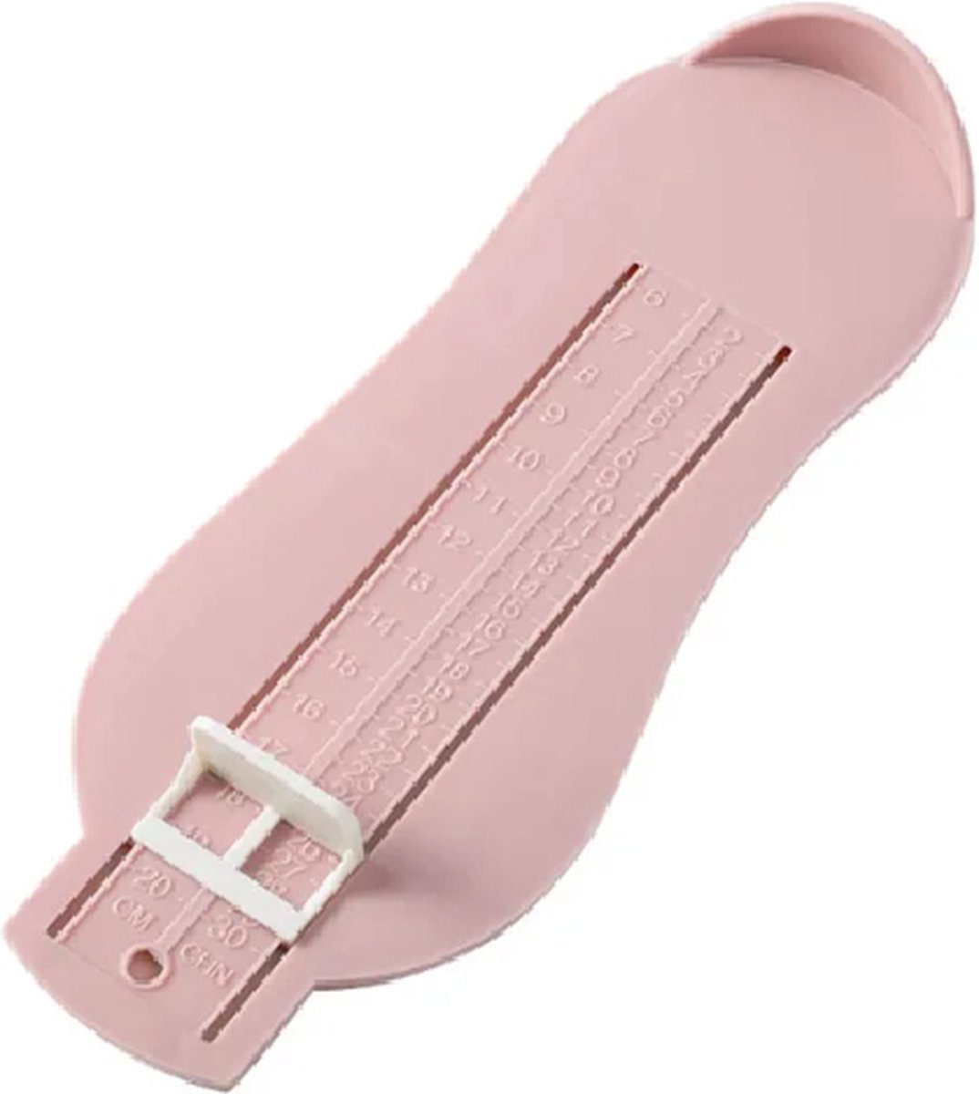 Go Go Gadget - Babyvoet-Meter - Schoenmaat-Meter - Babyvoetjes-Centimeter - Rose