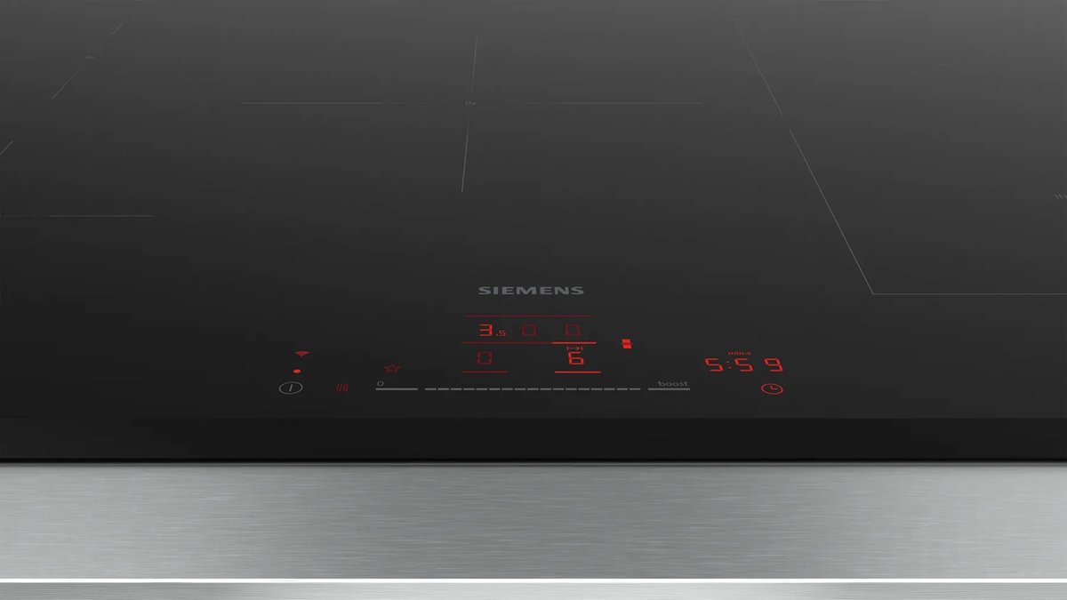 Siemens iQ500 ED851HWB1E kookplaat Zwart Ingebouwd 80 cm Inductiekookplaat zones 5 zone(s)