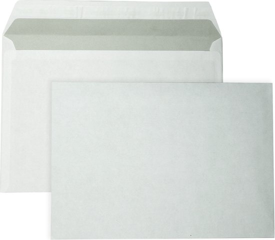 Envelop Quantore bordrug EA4 220x312mm zelfklevend wit 100 stuks