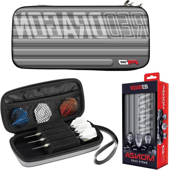 Nodor Darts Monza Red and White Dart Case main image 1