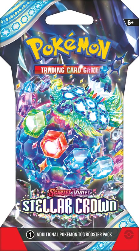 Pokémon - Scarlet & Violet - Stellar Crown - Sleeved Booster - Trading Cards - Pokémon Kaarten