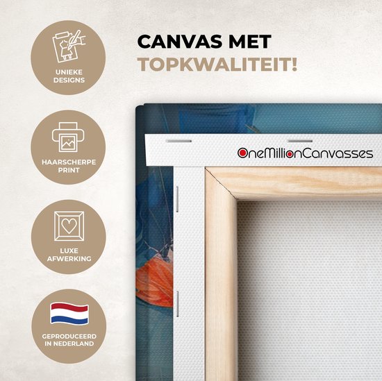 Peinture sur toile fleurs 150x100 cm - Art abstrait peint à la main - Décoration de maison salon aquarelle colorée - Peintures murales de Cuisine - Accessoires de Décoration murale - Décorations d'intérieur de chambre - Toile murale nature botanique