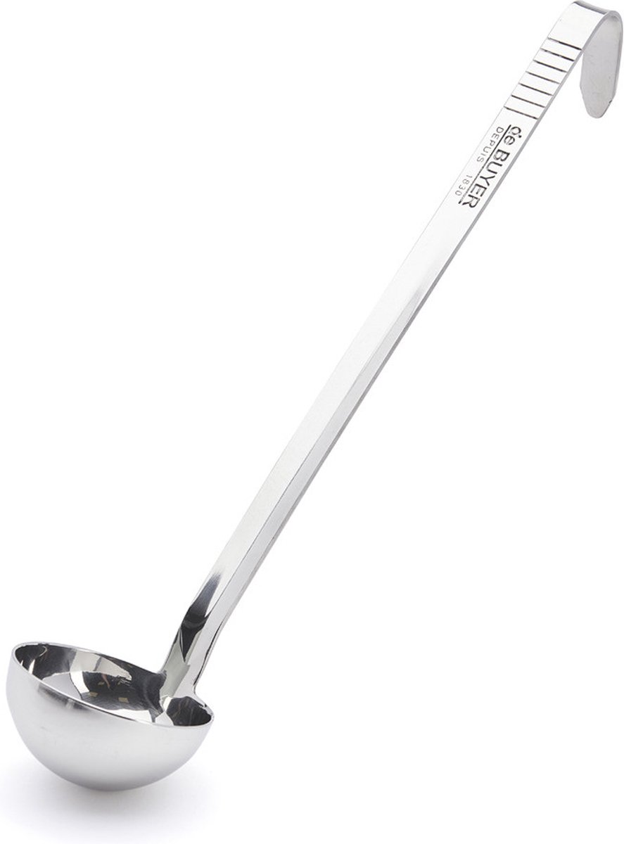 de Buyer Opscheplepel RVS 8 cm - Zilverkleurig