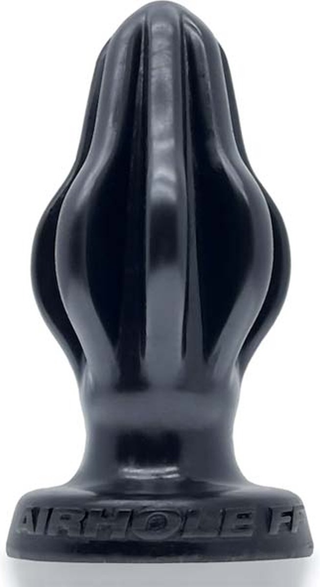 Oxballs - Airhole-2 - Buttplug met Vinnen - Zwart - Medium