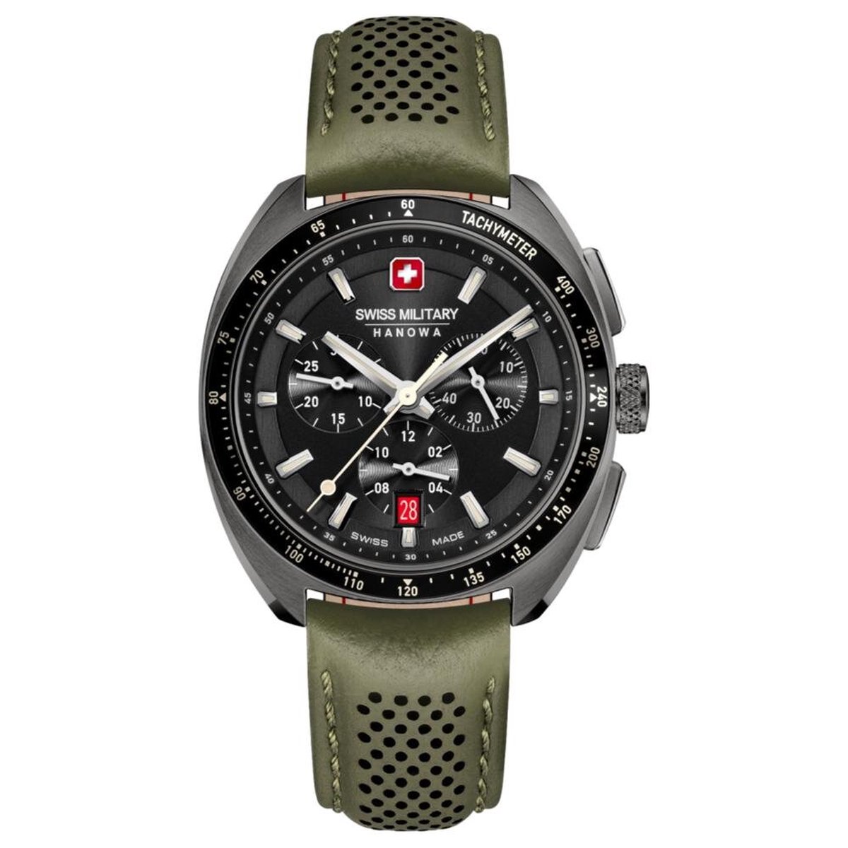 Swiss Military Hanowa - SMWGC0003340 - Polshorloge - Heren - Kwarts - Defender