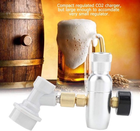 CO2 Drukregelaar, Overdrukventiel Stabiele Prestaties Duurzaam Geschikt voor Bier Soda Keg CO2 Drukregelaar, Overdrukventiel Stabiele Prestaties Duurzaam Geschikt voor Bier Soda Keg