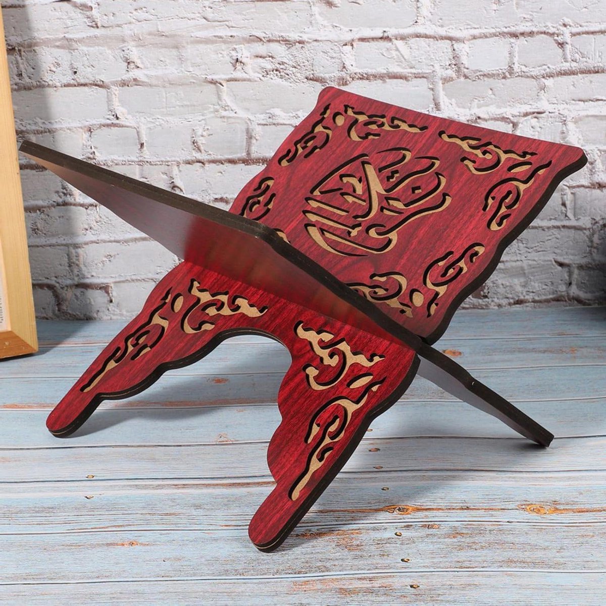 Heilige Boek Houder Koran Stand - Moslim Lezen Boekenplank Houder Craft