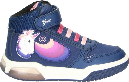 Geox Inek Girl sneakers blauw - Maat 25 | bol.com