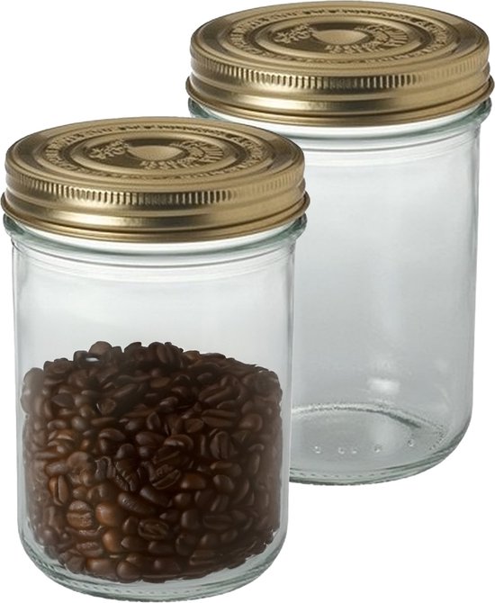 Le Parfait Weckpot/inmaakpot - 2x - met schroefdeksel - 750 ml