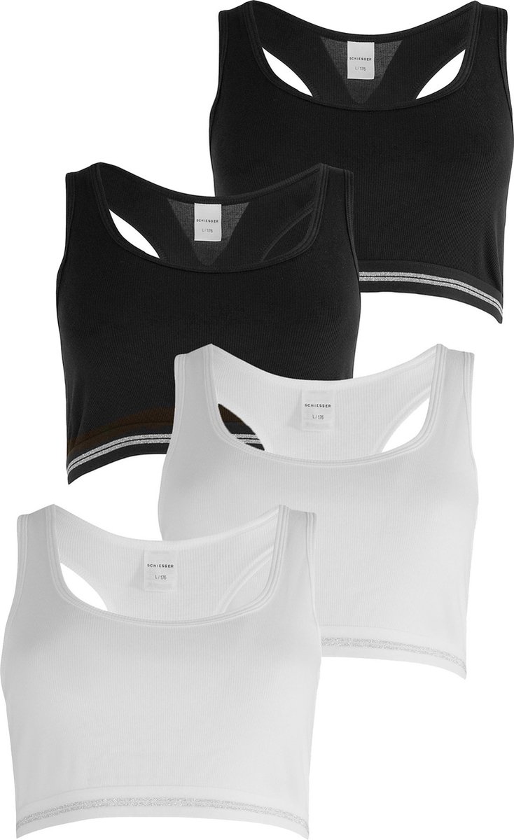 Schiesser Bustier Lang Leven Rib