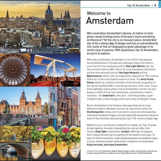 DK Eyewitness Top 10 Amsterdam - cover