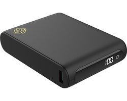 Cazy powerbank 20000 mah - 22.5W Quick Charge - Geschikt voor noodradio/iphone/samsung - USB & USB-C poort - Zwart