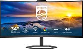 Bol.com Philips 34E1C5600HE - QHD Ultrawide Monitor - Webcam - USB-C - 34 inch aanbieding
