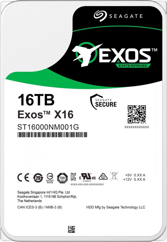 Seagate Exos X16 - 16 TB