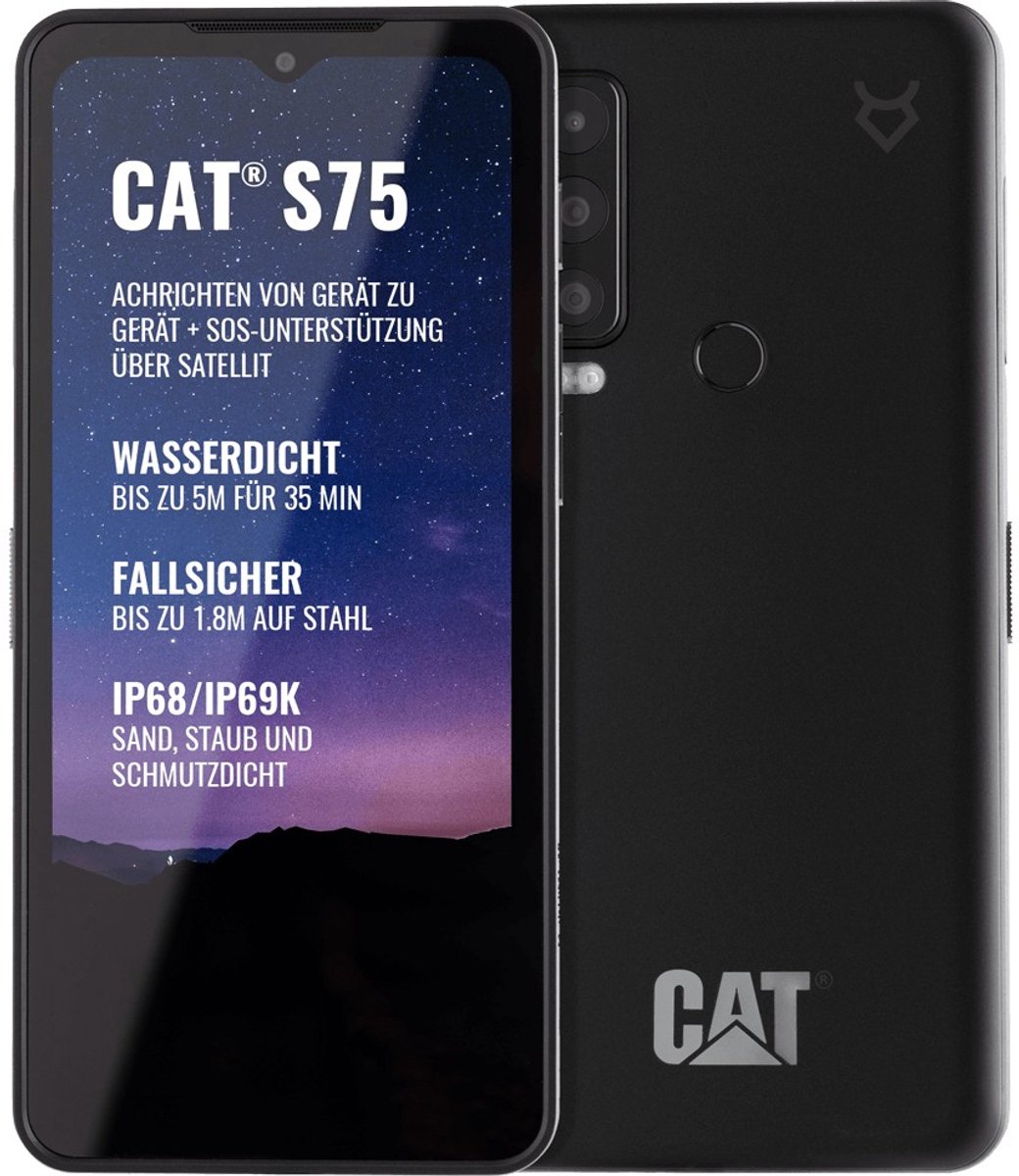 Caterpillar CAT S75 Dual Sim 6/128GB Black