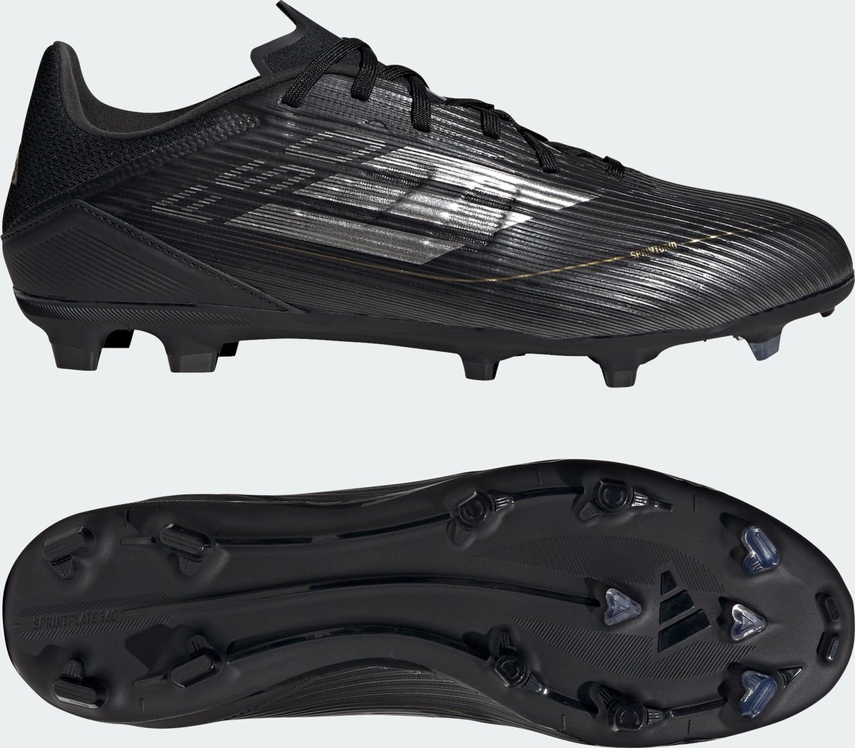 adidas Performance F50 League Firm / Multi-Ground Voetbalschoenen - Unisex - Zwart — cadeau in Sport & Outdoor - foto 6