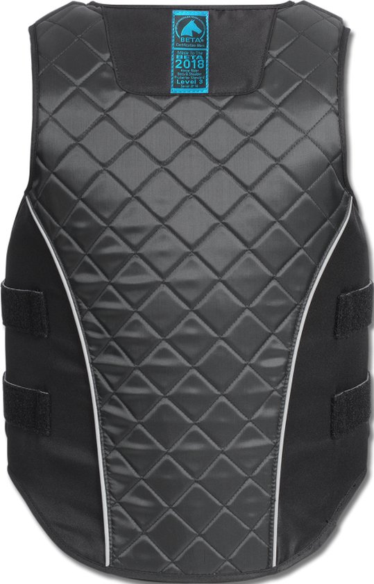 SWING P06 Flexible Protector de espalda, Niños Black Junior S
