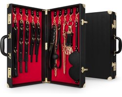 Bedroom Fantasies - Bondage Koffer 13 Stuks - PU Lleer