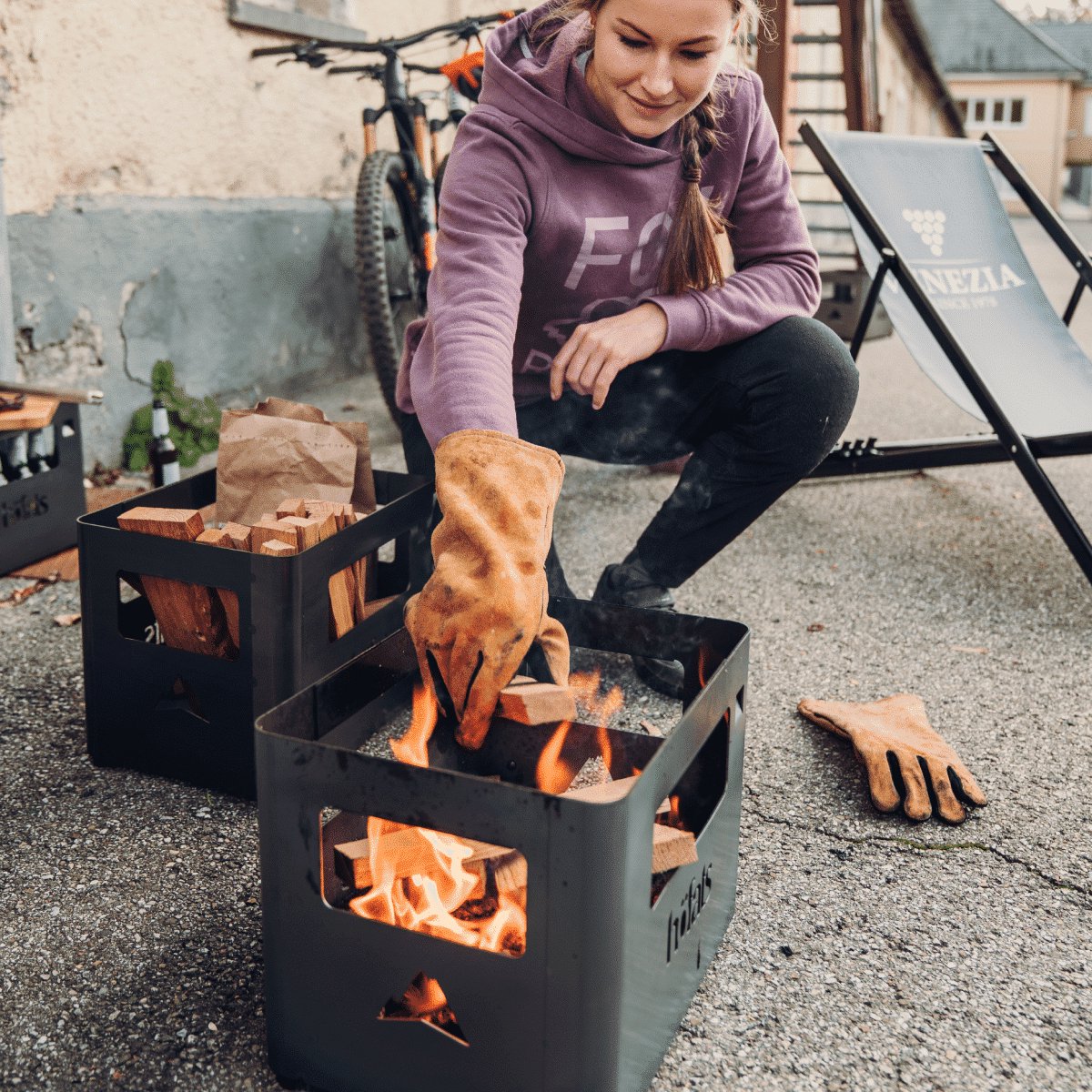 Höfats Beer Box Fire Basket
