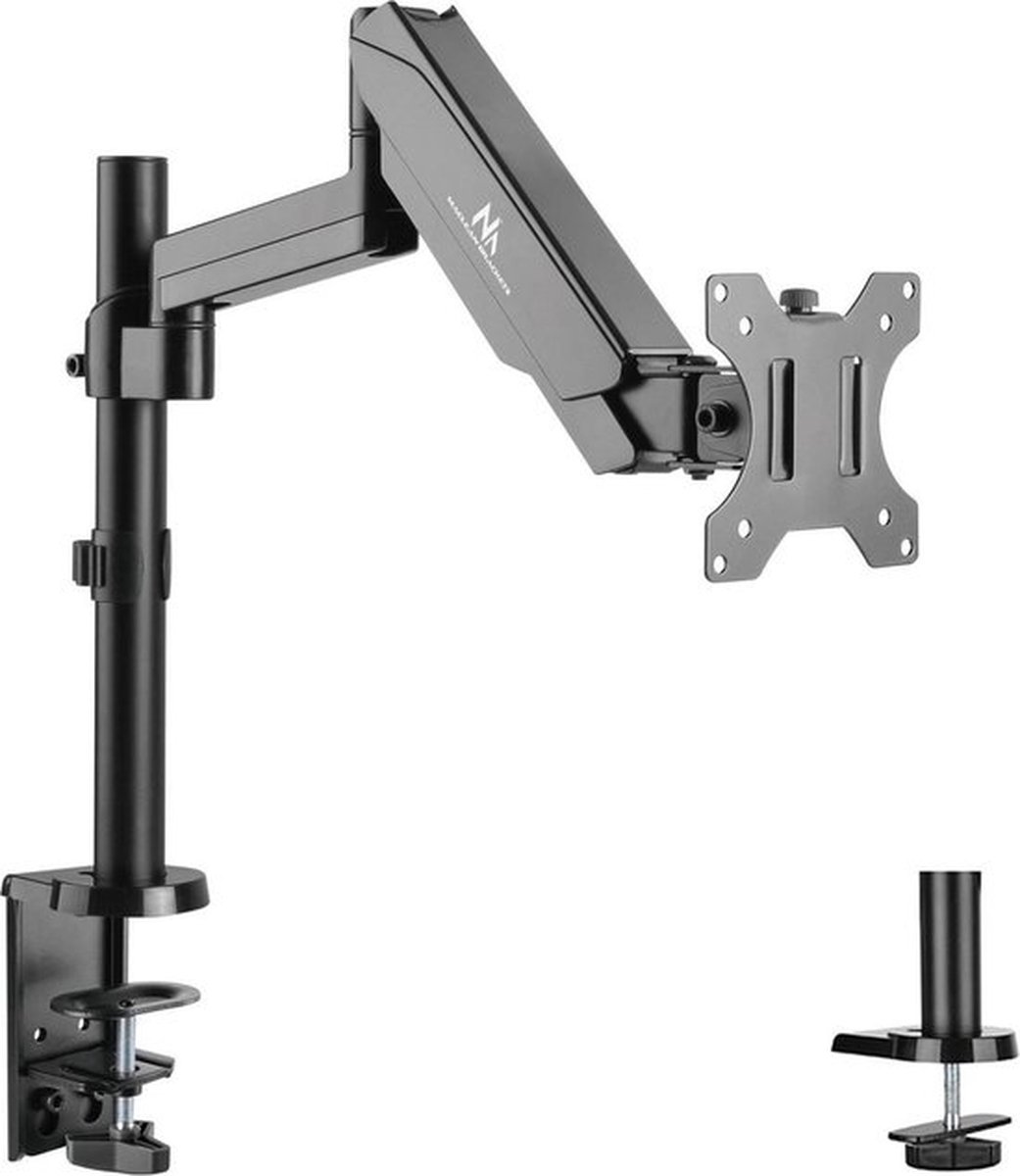 Monitorstandaard - Afmetingen: 40 x 28 x 14.3 cm Max. gewicht: 10 kg Materiaal: Kunststof Extra: Instelbare hoogte Monitorstandaard - Afmetingen: 40 x 28 x 14.3 cm Max. gewicht: 10 kg Materiaal: Kunststof Extra: Instelbare hoogte