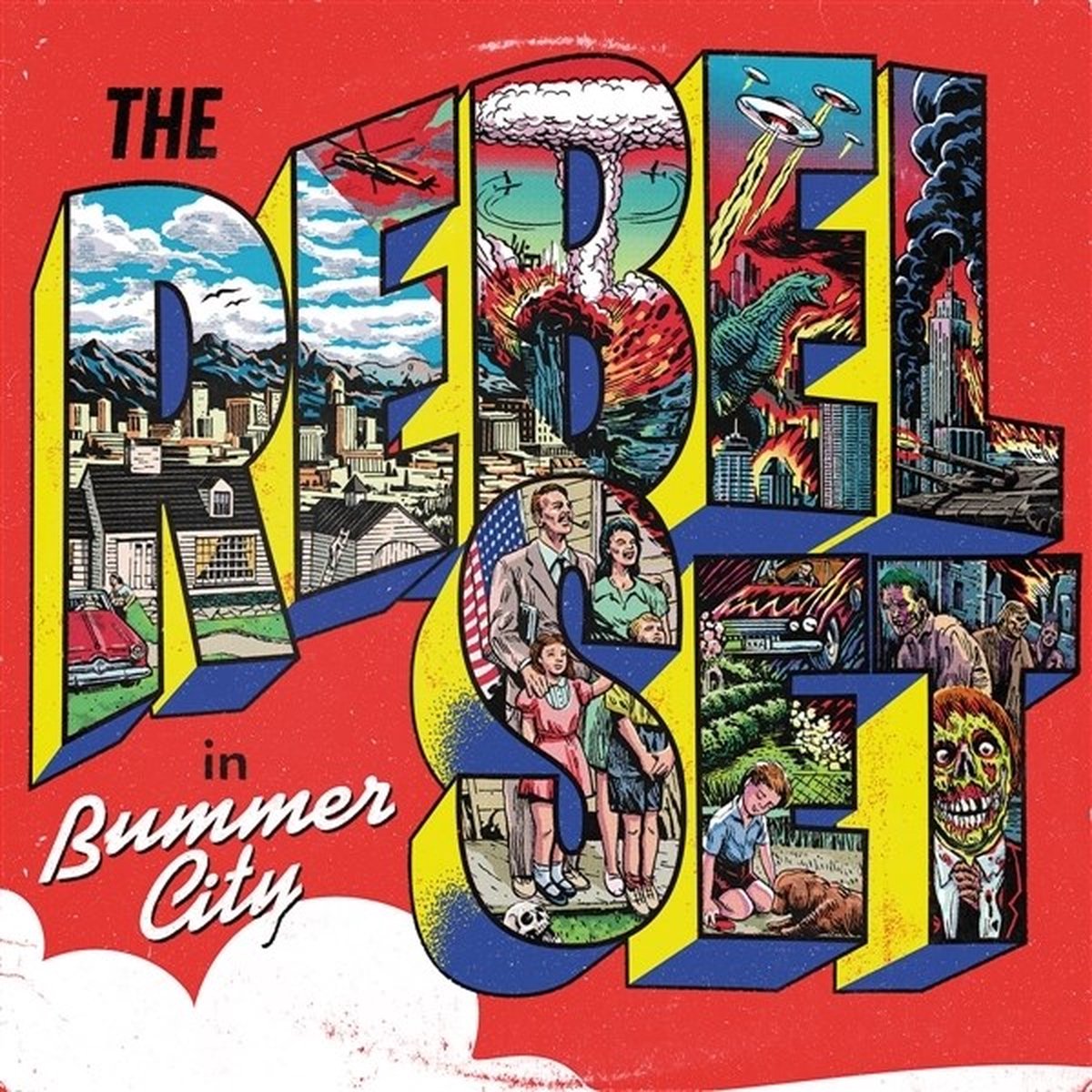 The Rebel Set - Bummer City (LP)