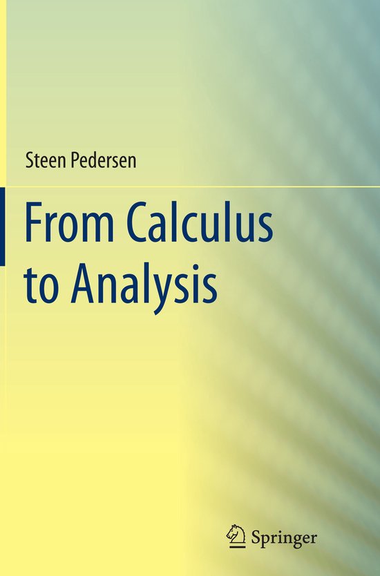 From Calculus to Analysis - cover