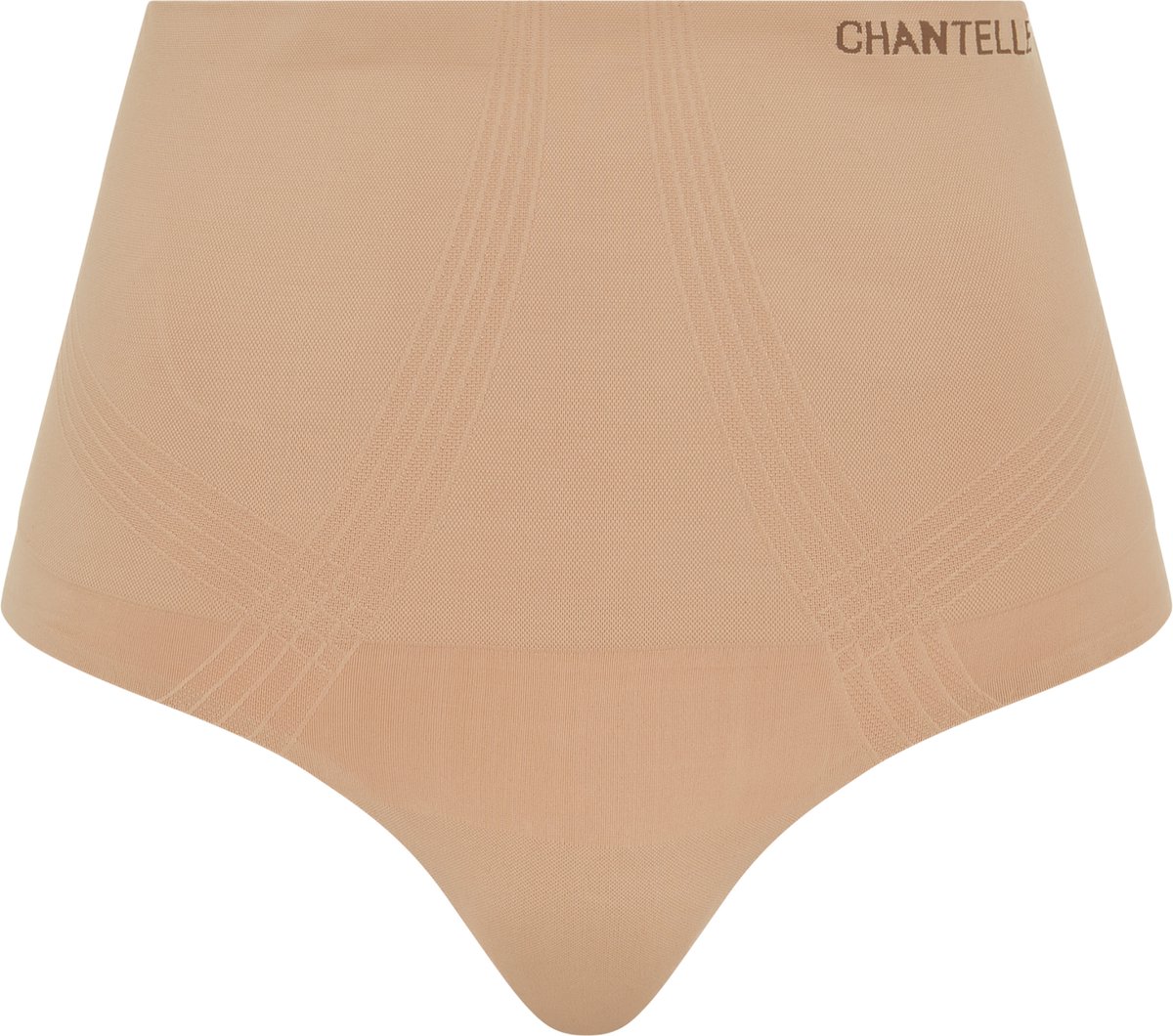 Chantelle - Smooth Comfort - Full Briefs met Hoge Taille - verstevigend - onzichtbaar - TERRACOTTA