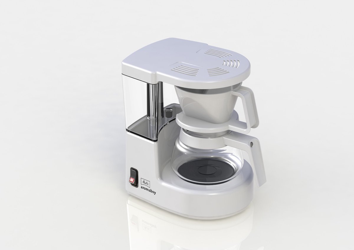 Melitta Aromaboy - Filter-koffiezetapparaat - Wit