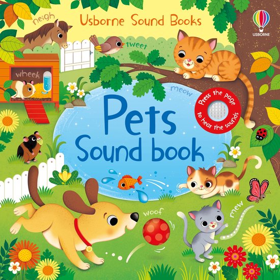 Sound Books- Pets Sound Book - cover